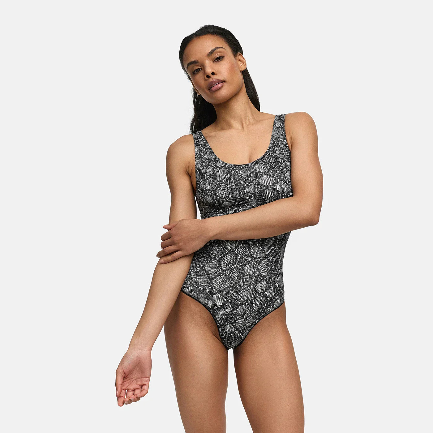 Tank Bodysuit Sculpting Shapewear mit String