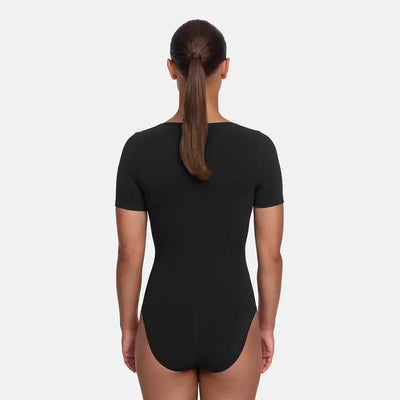 T-Shirt Bodysuit Sculpting Shapewear mit Slip