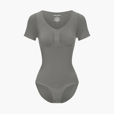 T-Shirt Bodysuit Sculpting Shapewear mit Slip