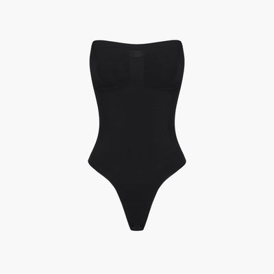 Trägerloser Bodysuit Sculpting Shapewear mit String