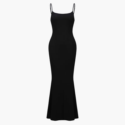 Ribbed Cami Maxikleid