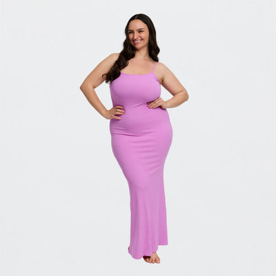 Ribbed Cami Maxikleid