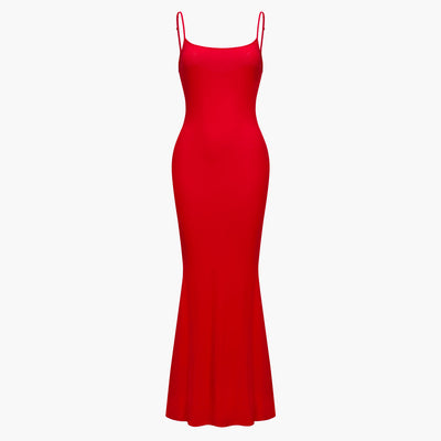 Ribbed Cami Maxikleid