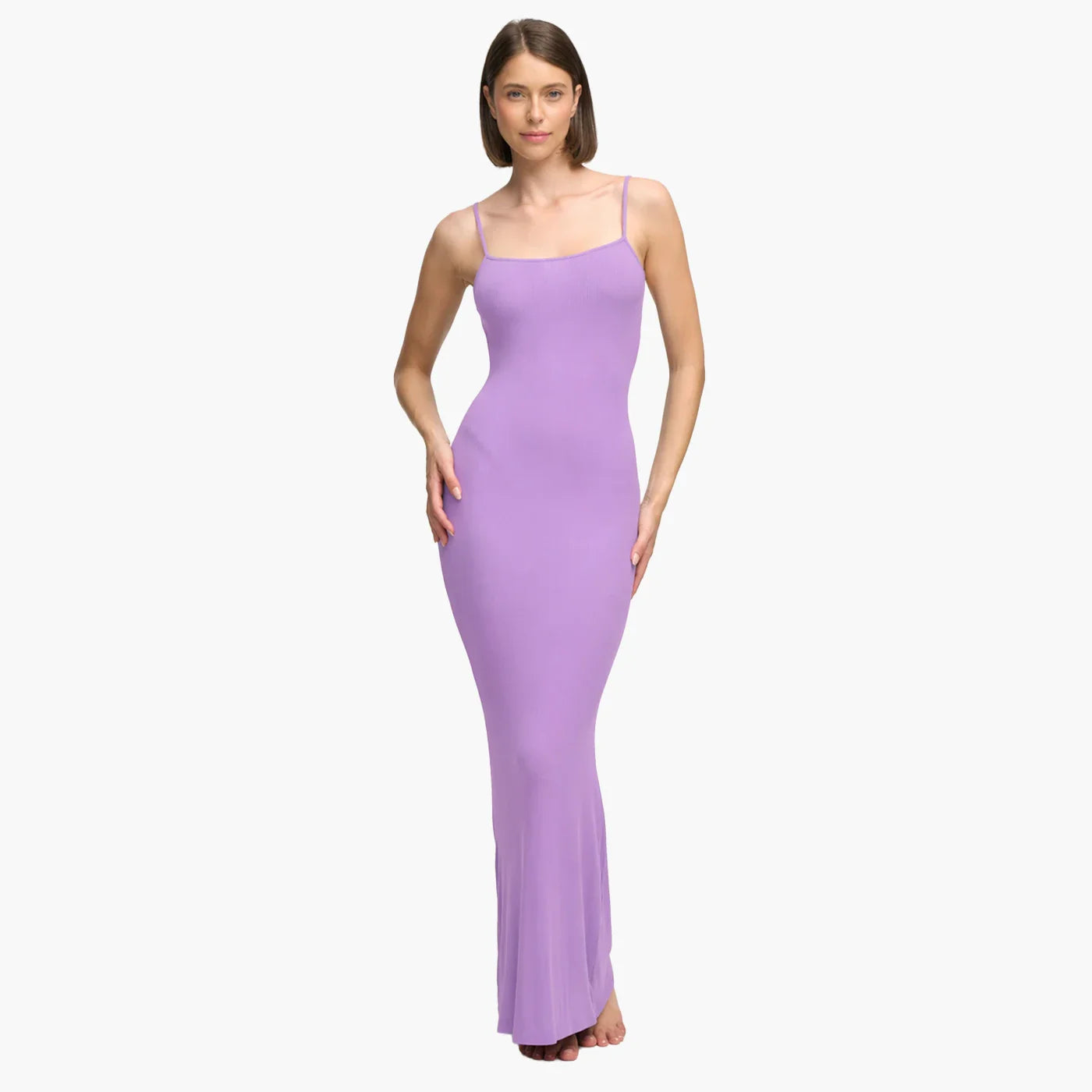 Ribbed Cami Maxikleid