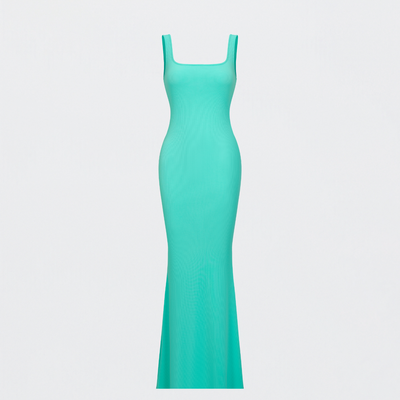 Ribbed Tank Top Maxikleid