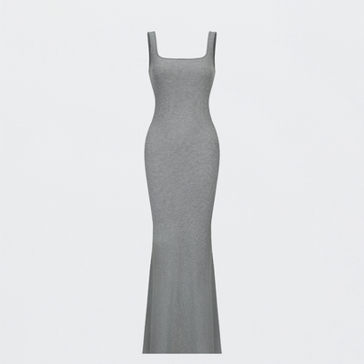 Ribbed Tank Top Maxikleid